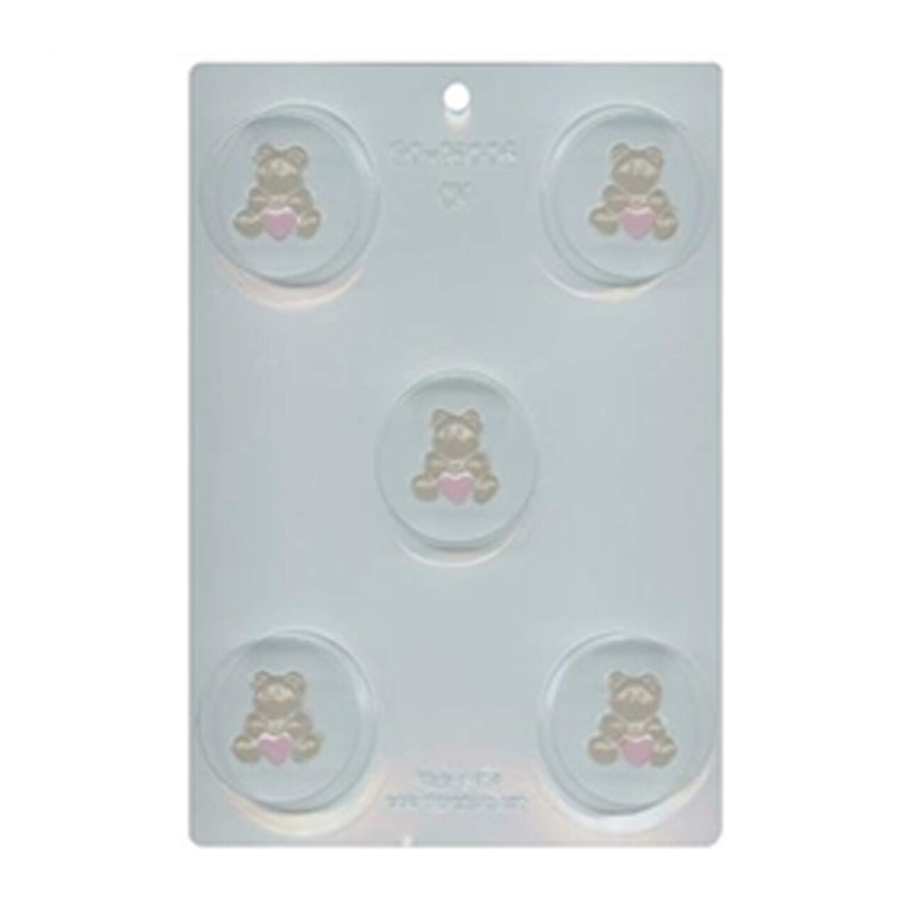 Bear with Heart Sandwich Cookie Chocolate Mold for Sweet Creations